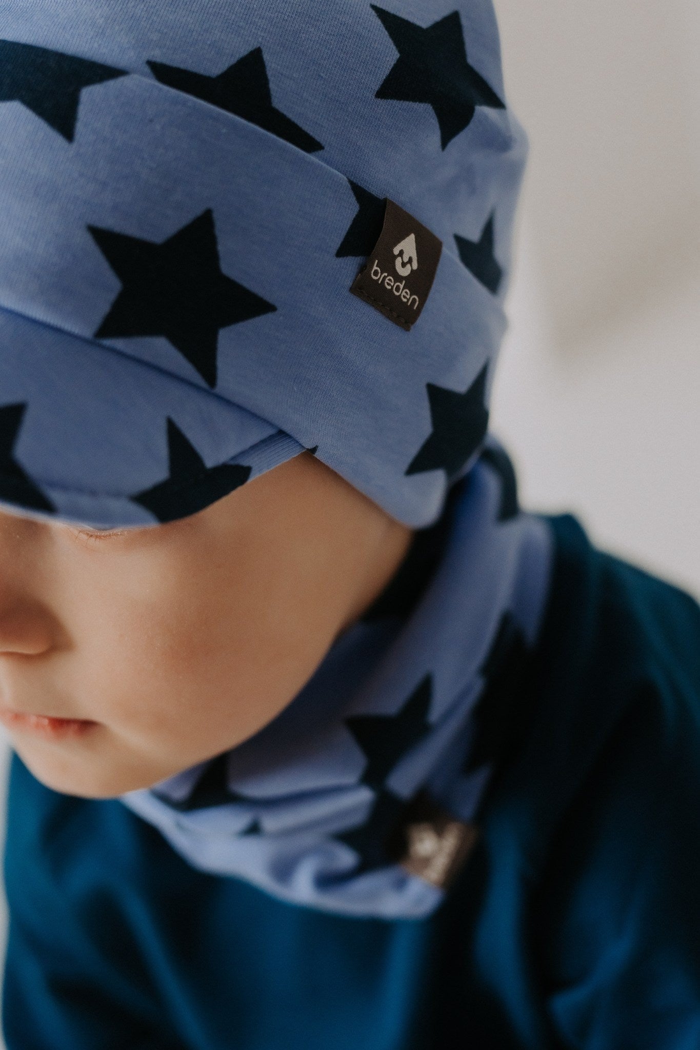 Double Cotton Peaked Cap BO for Kids - Ideal for Spring & Autumn Weather, Wind Protective & Oeko-Tex Certified by Breden at www.brixbailey.com