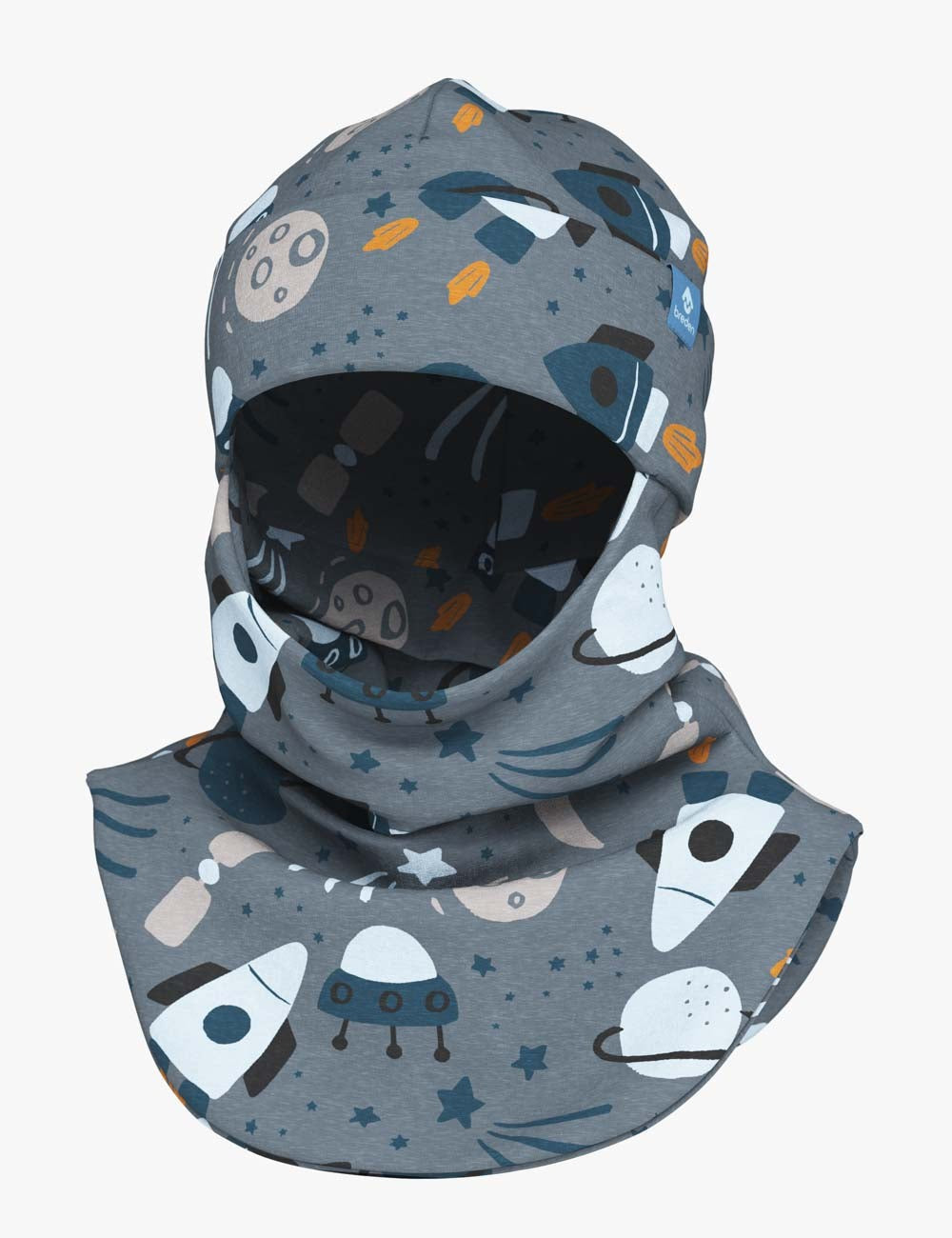 BREDEN Kids Balaclava - Dual-Layer Cotton Jersey Hat-Scarf, Stylish & Protective by Breden at www.brixbailey.com