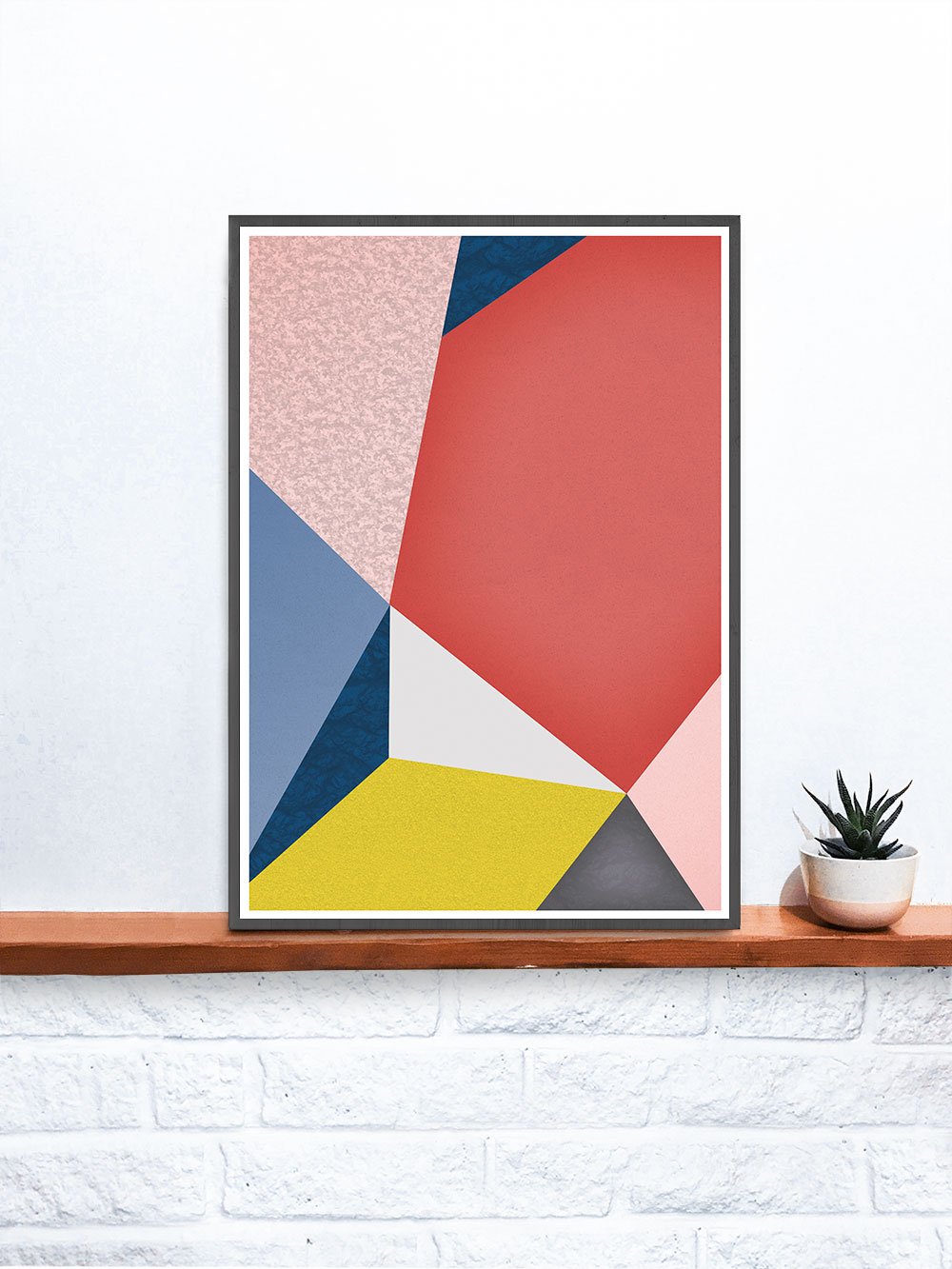 Spring Trend Geometric Art Print