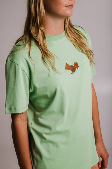 Premium heavy fabric, embroidered, regular-fit, unisex t-shirt. by Sossu at www.brixbailey.com