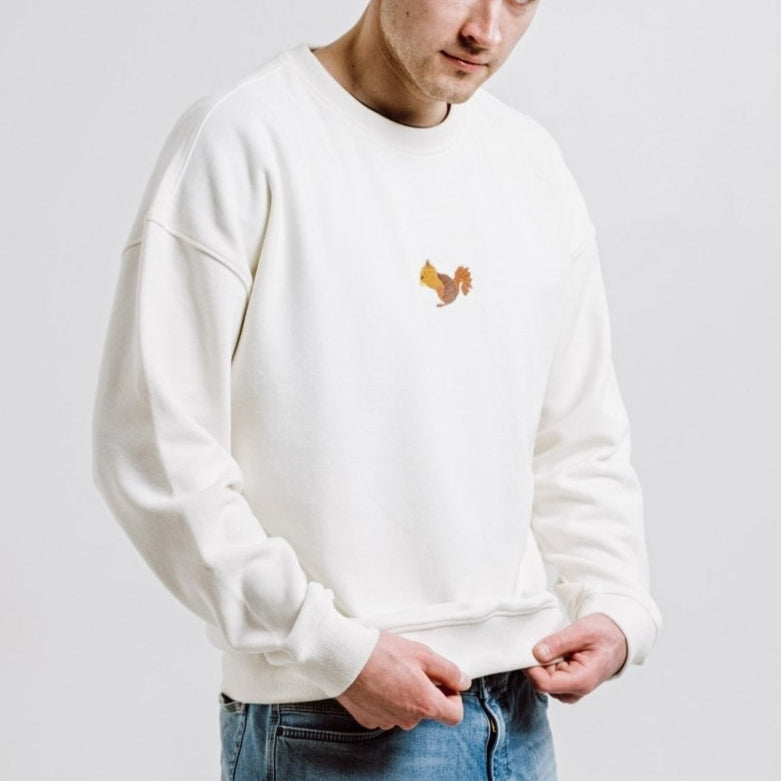 Unisex Embroidered Sweatshirt – Super Soft & Relaxed Fit by Sossu at www.brixbailey.com