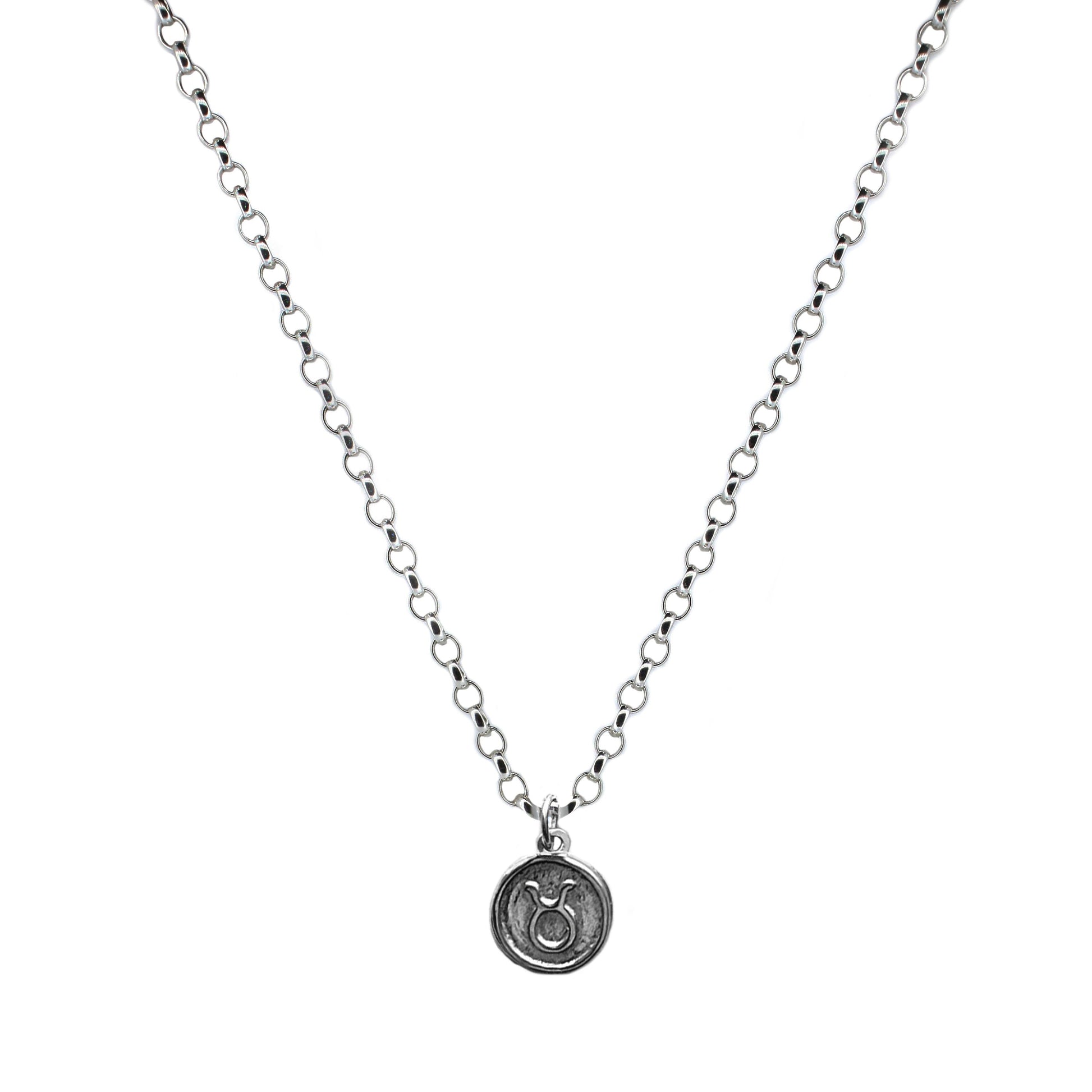Baby Star Sign Necklace in Sterling Silver