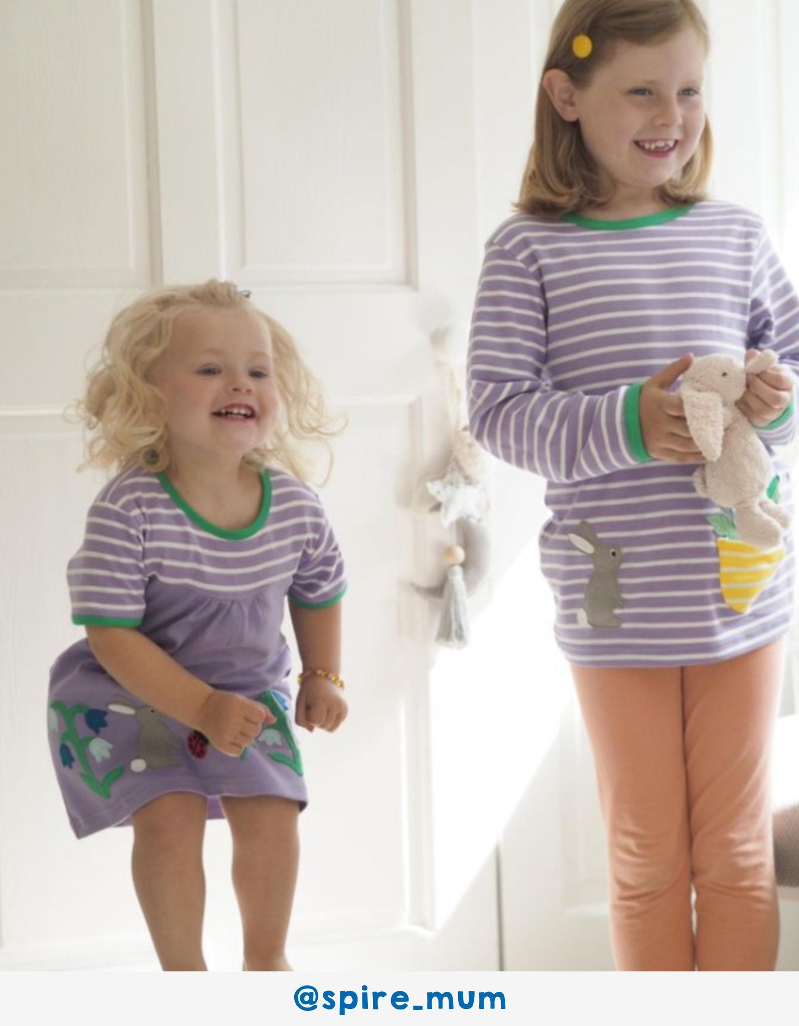 Organic Spring Applique Long Sleeved T Shirt