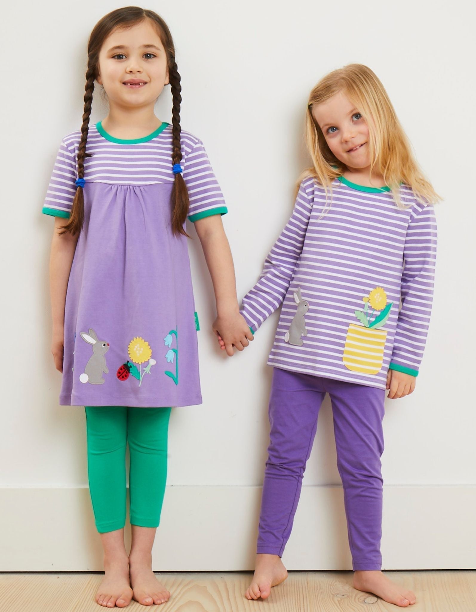 Organic Spring Applique Long Sleeved T Shirt