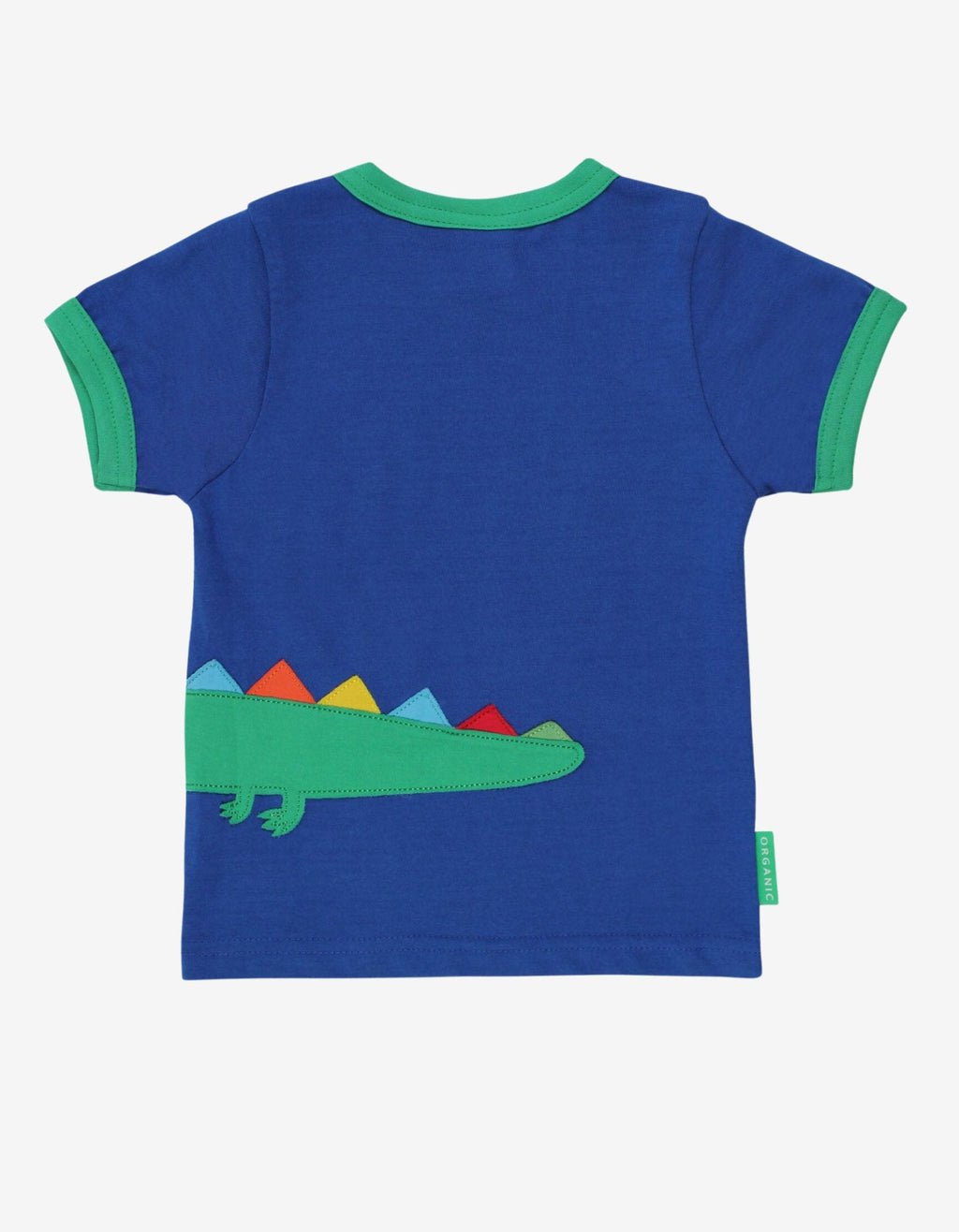 Organic Cotton Crocodile Applique T-Shirt for Children