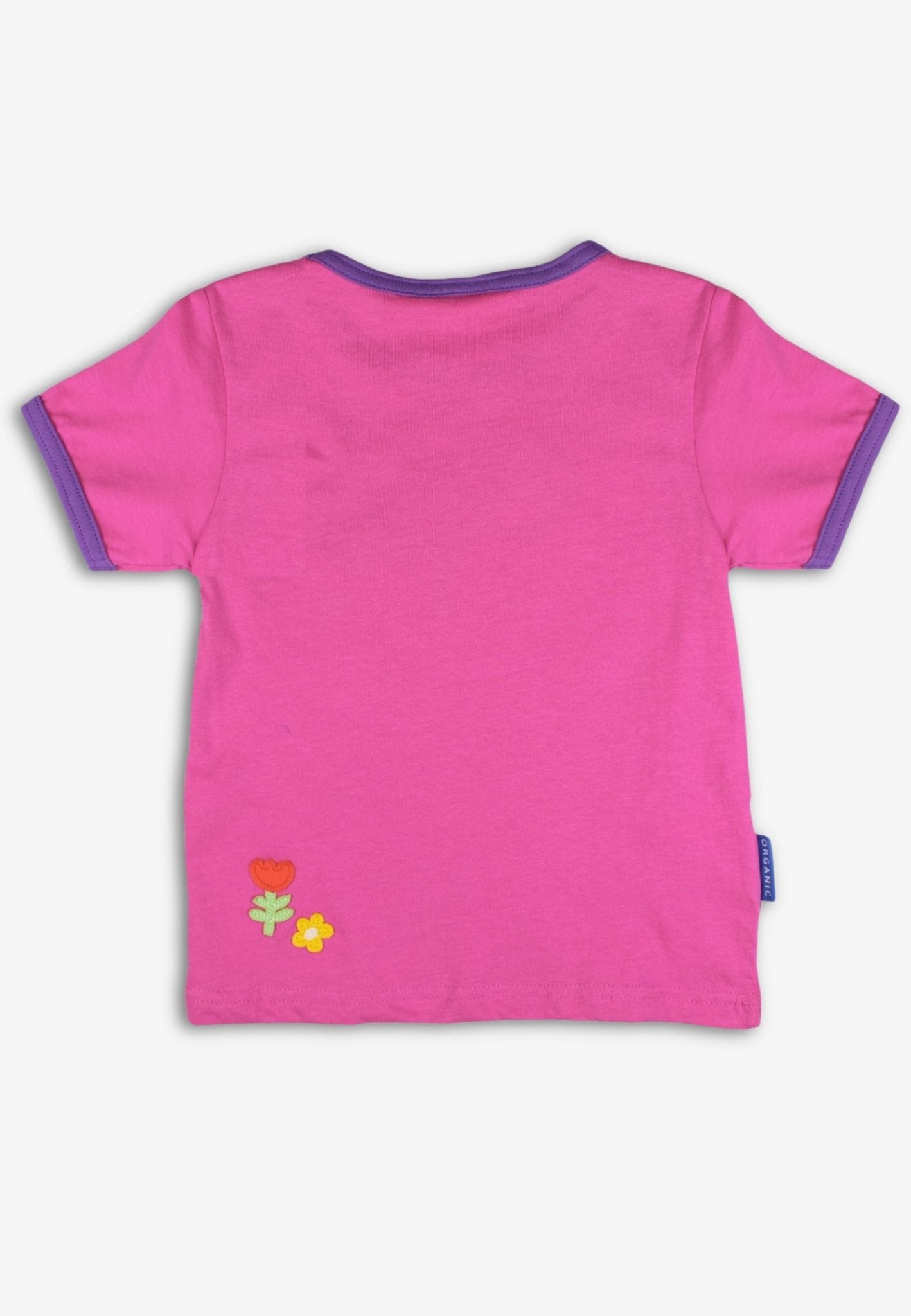 Organic Hillside Pony Applique Short Sleeved T Shirt for Children