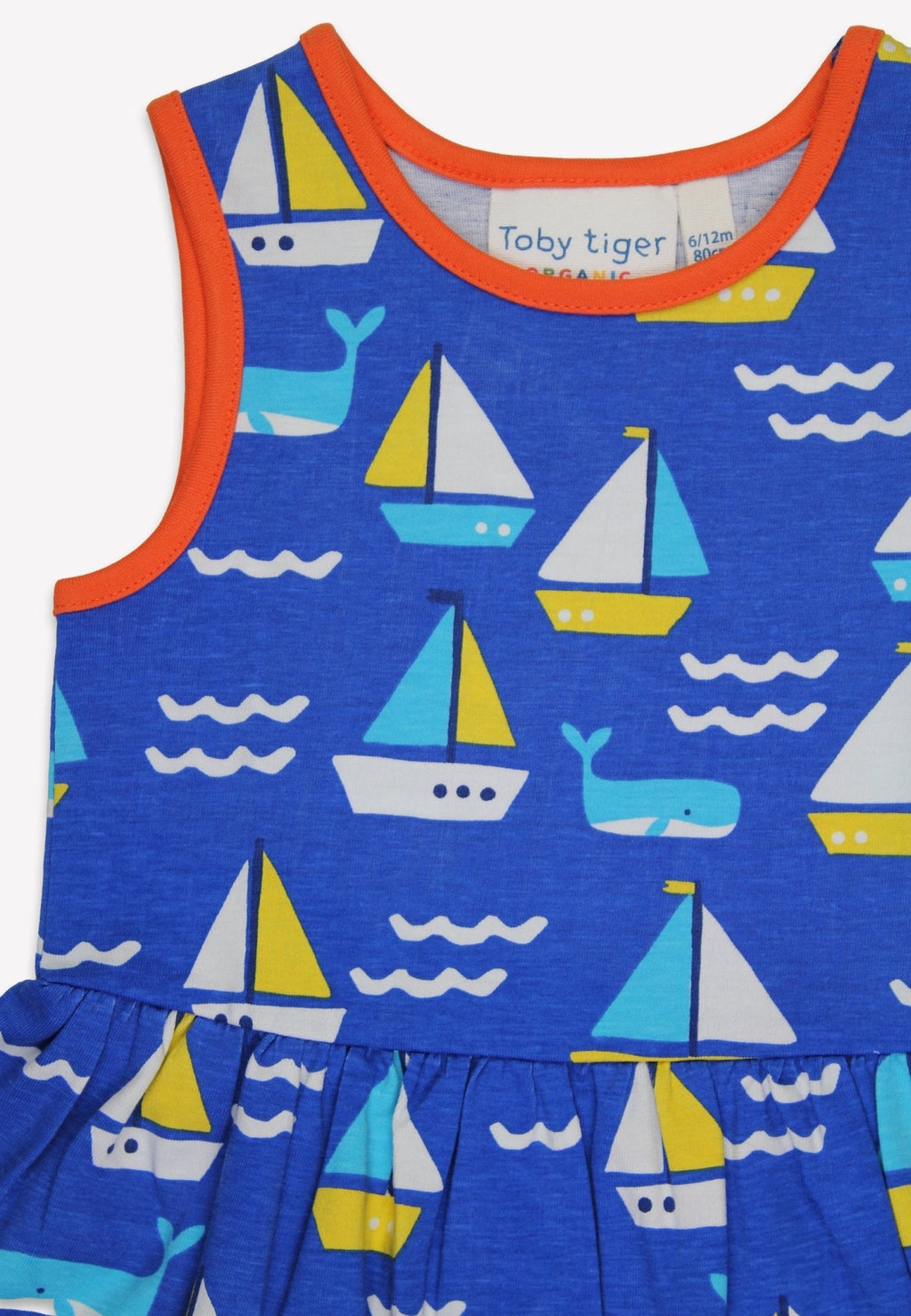 Organic St Ives Print Summer Dress