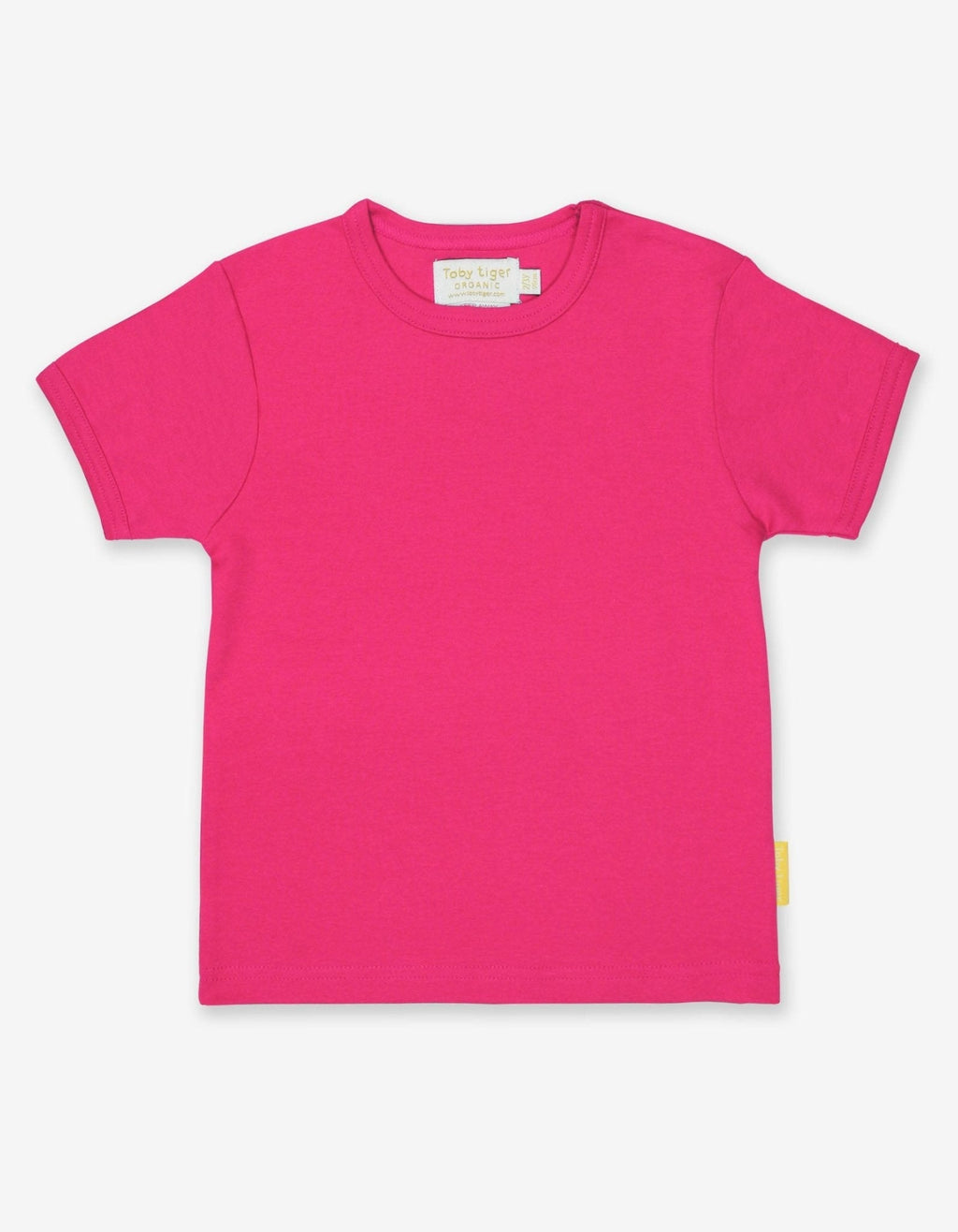 Organic Pink Short Sleeved T-Shirt