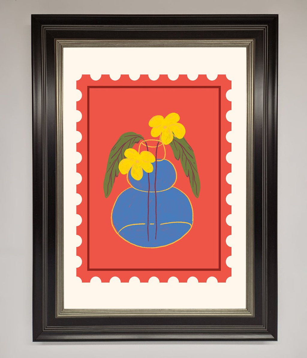 Stamp Plant Framed Wall Art