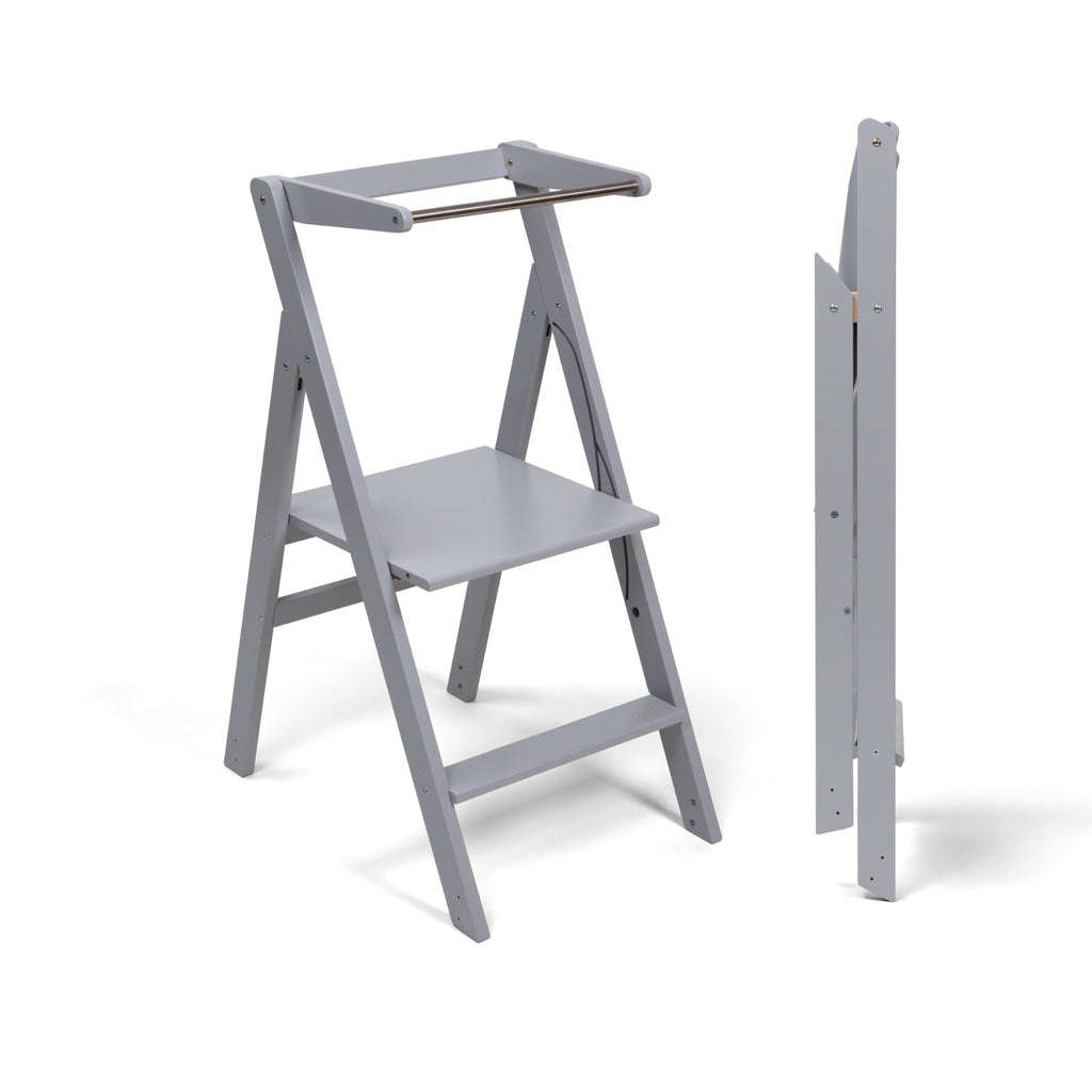 STEP'n'FOLD Foldable Helper Tower - Grey