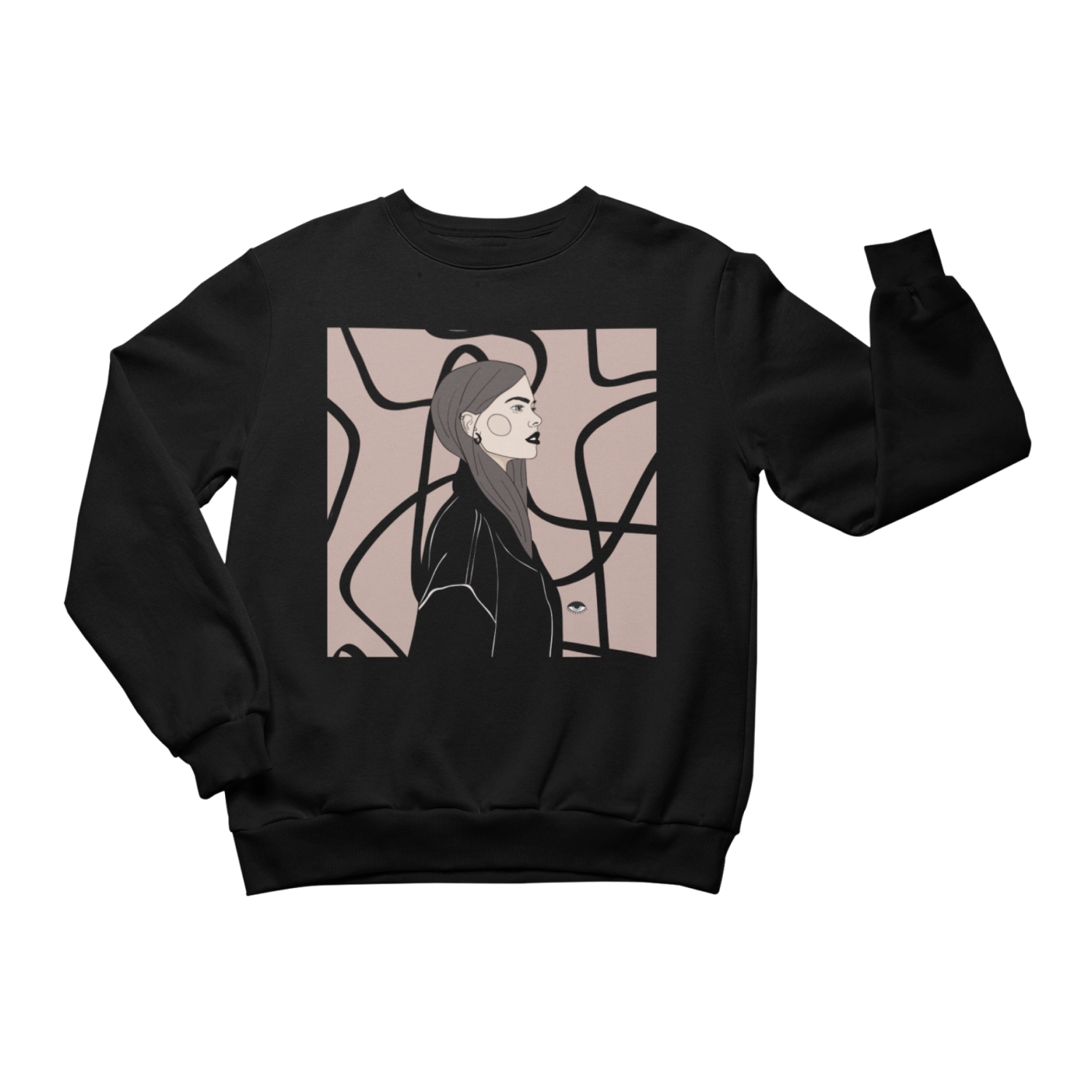 The comfortable crewneck sweatshirt make any outfit work, especially if you want to receive compliments! by Getter Tiivits at www.brixbailey.com