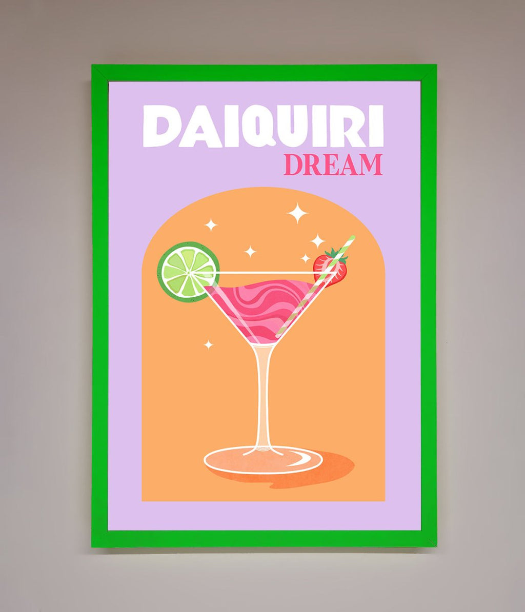 Strawberry Daiquiri Framed Print