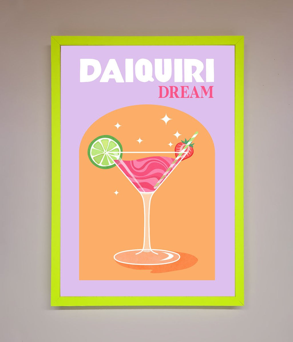 Strawberry Daiquiri Framed Print