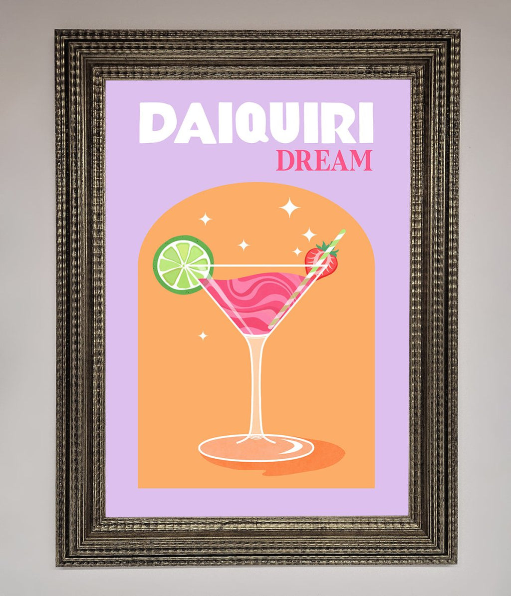 Strawberry Daiquiri Framed Print