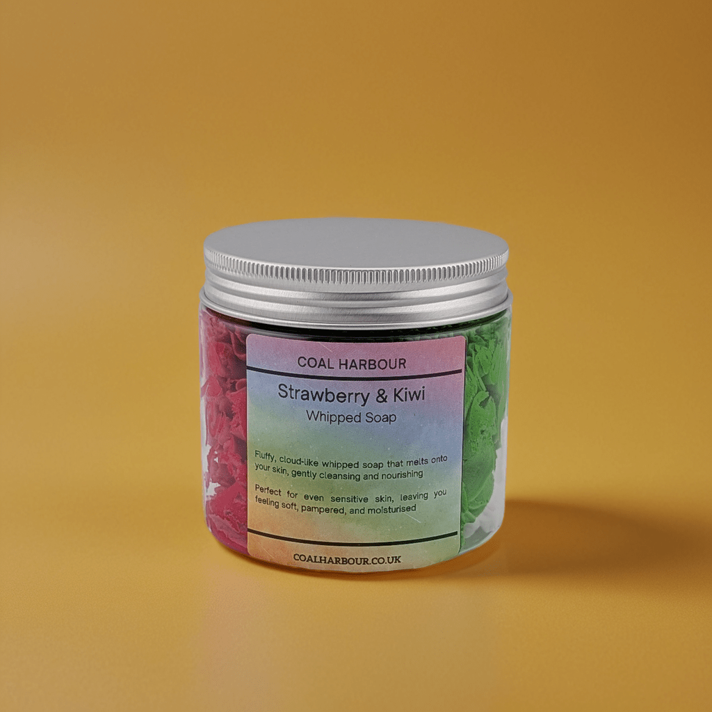 Strawberry and Kiwi Whipped Soap