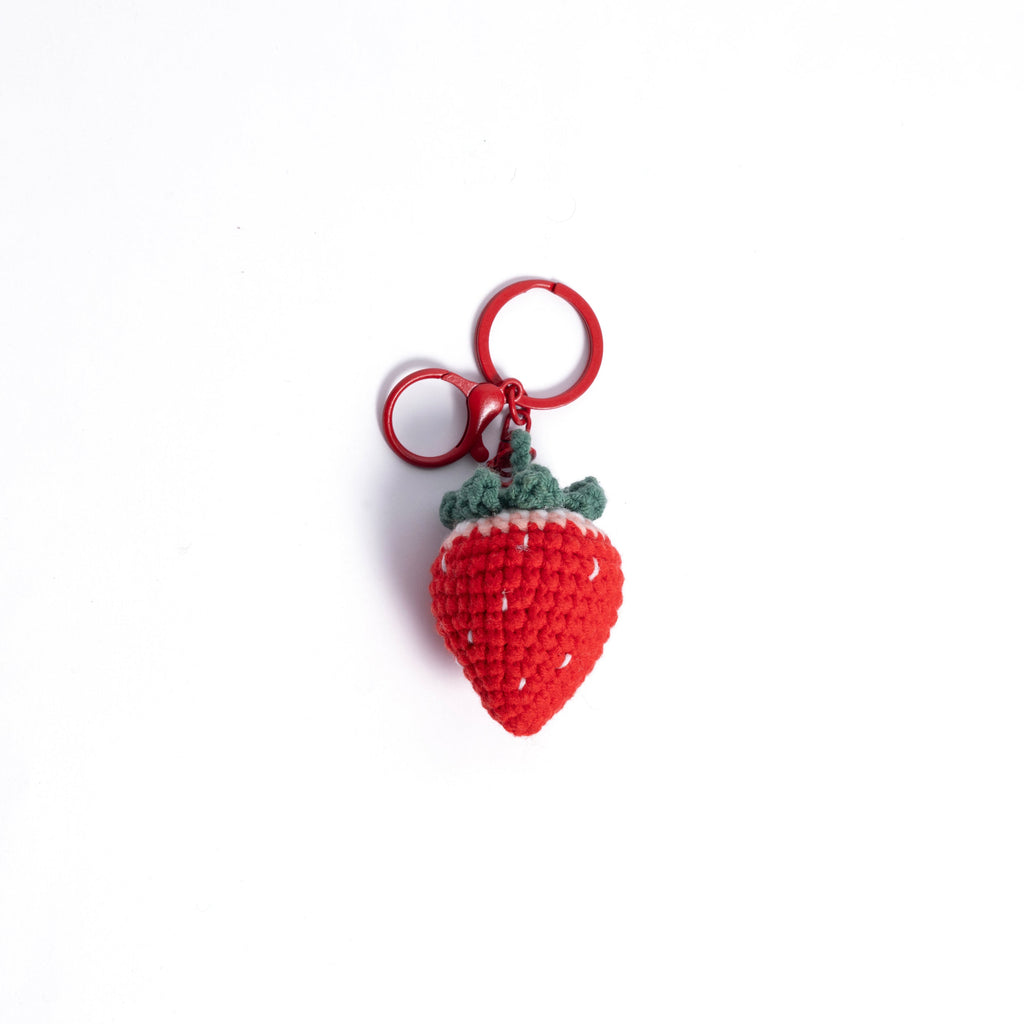 Strawberry bag and bag charm — Wimbledon Limited Edition