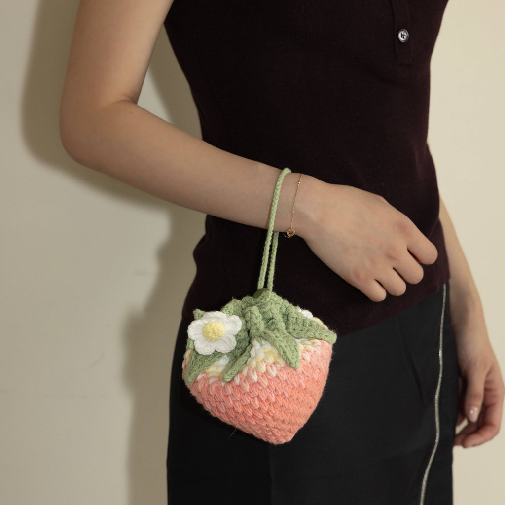 Strawberry bag and bag charm — Wimbledon Limited Edition