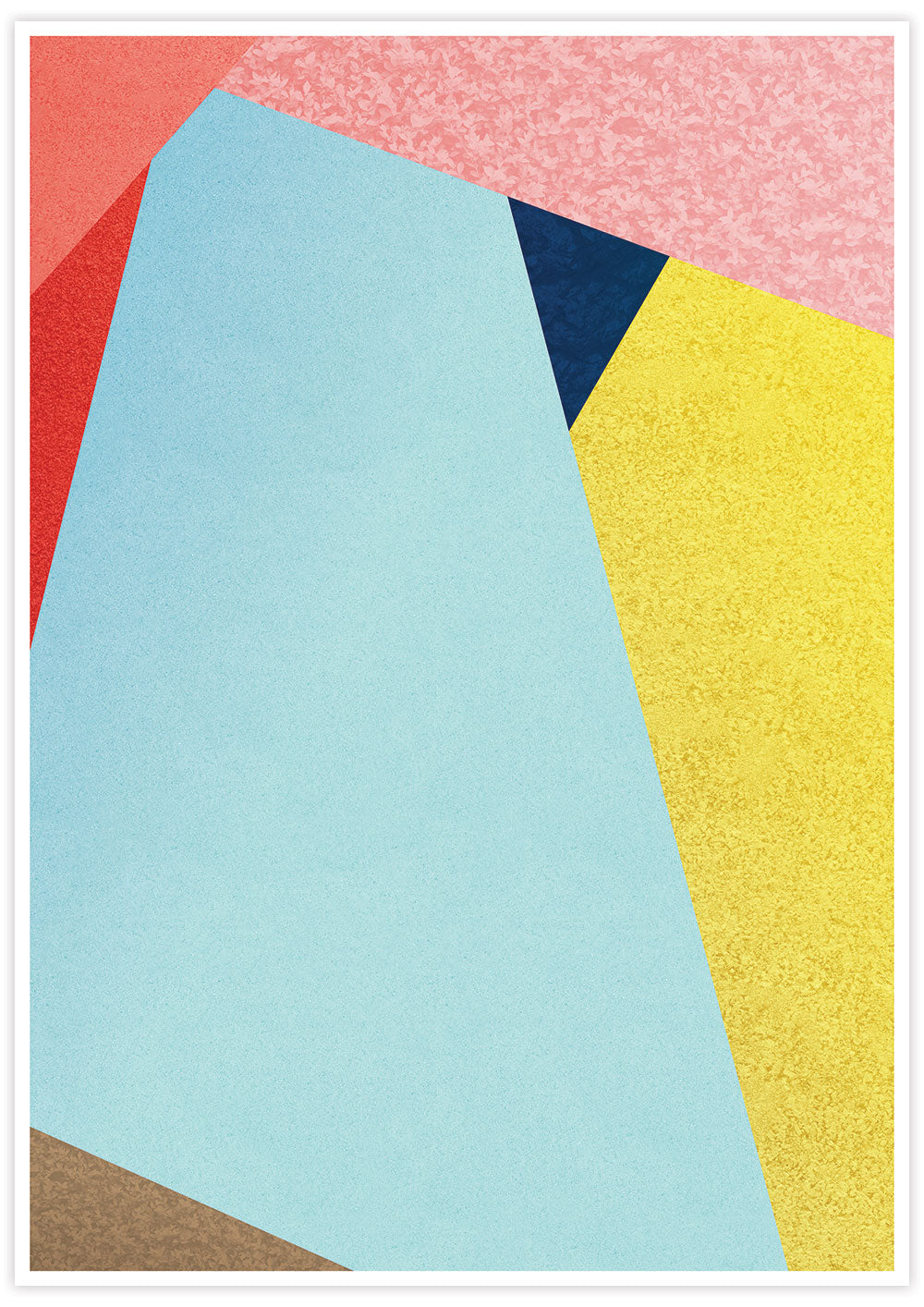 Summer Trend Modern Geometric Print