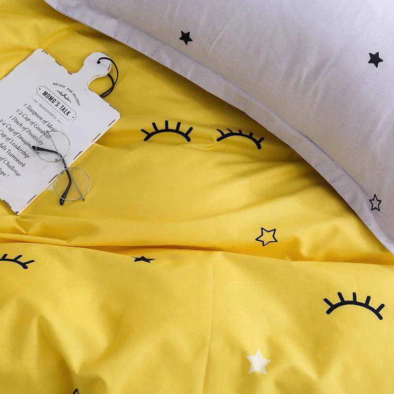 Sun and Stars Bedding Set