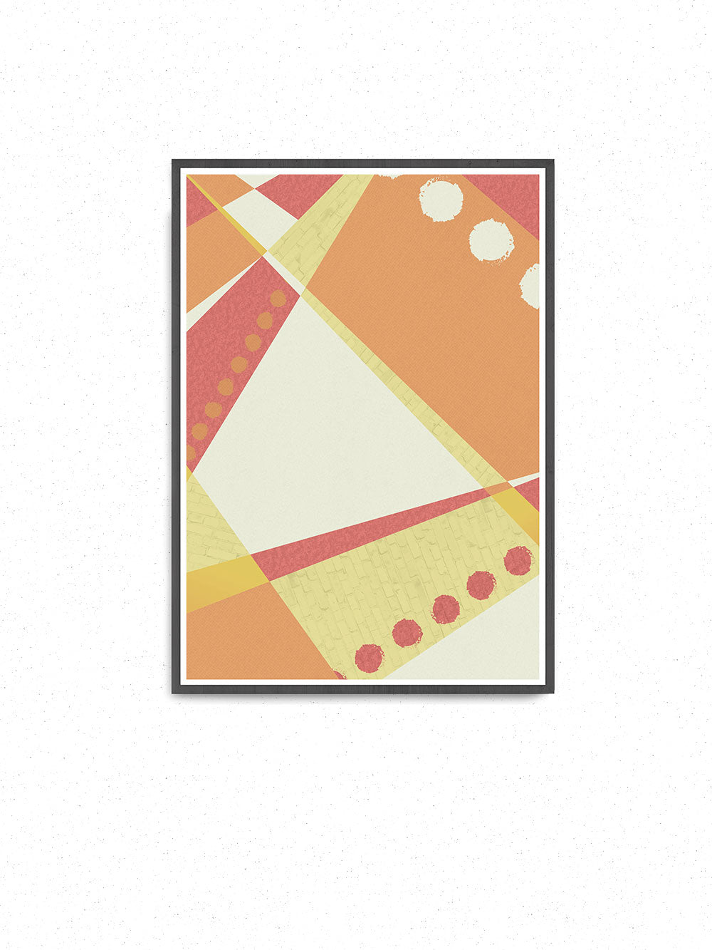 Sunset Pattern Geometric Print