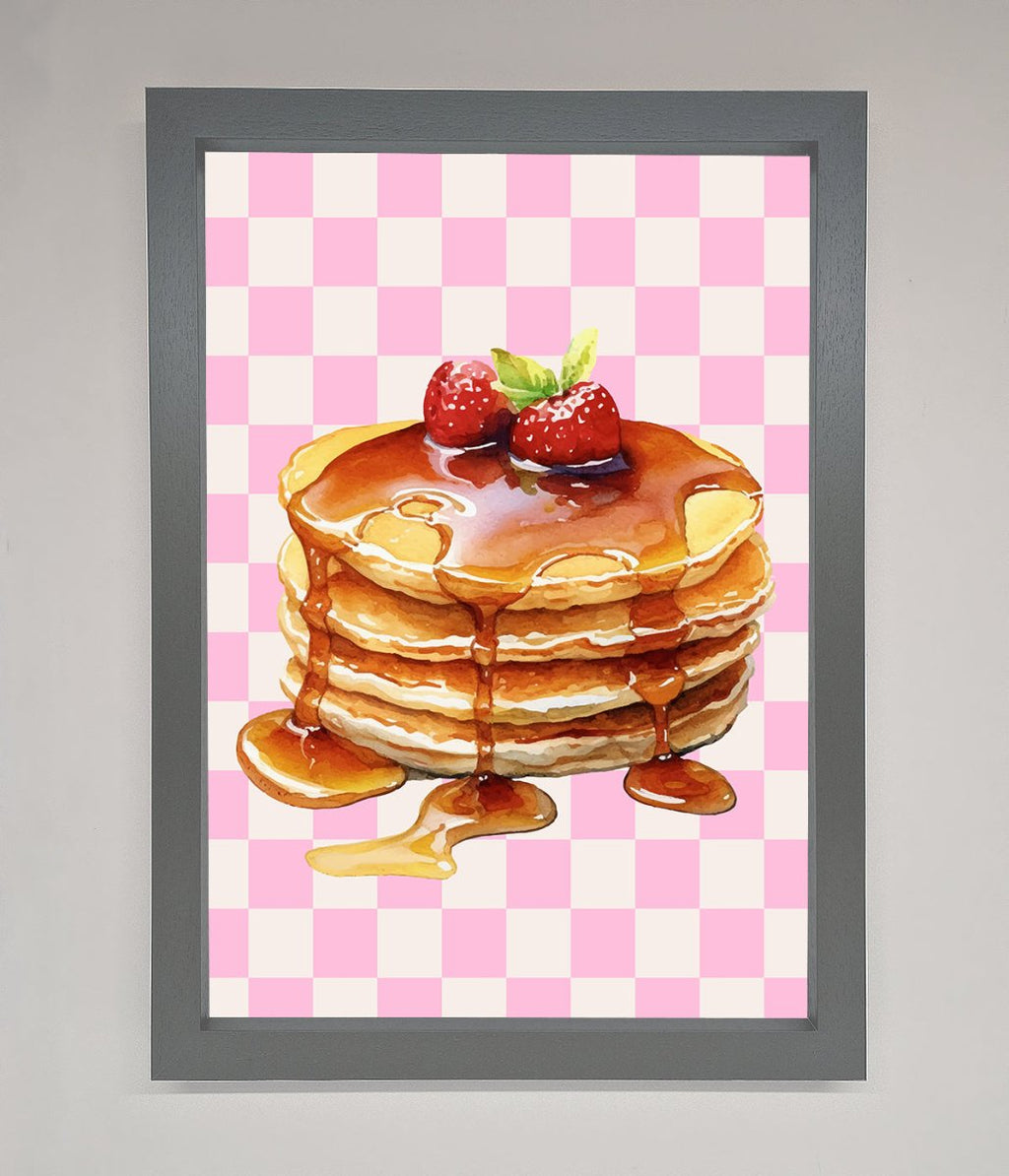 Syrup Pankcakes Framed Print