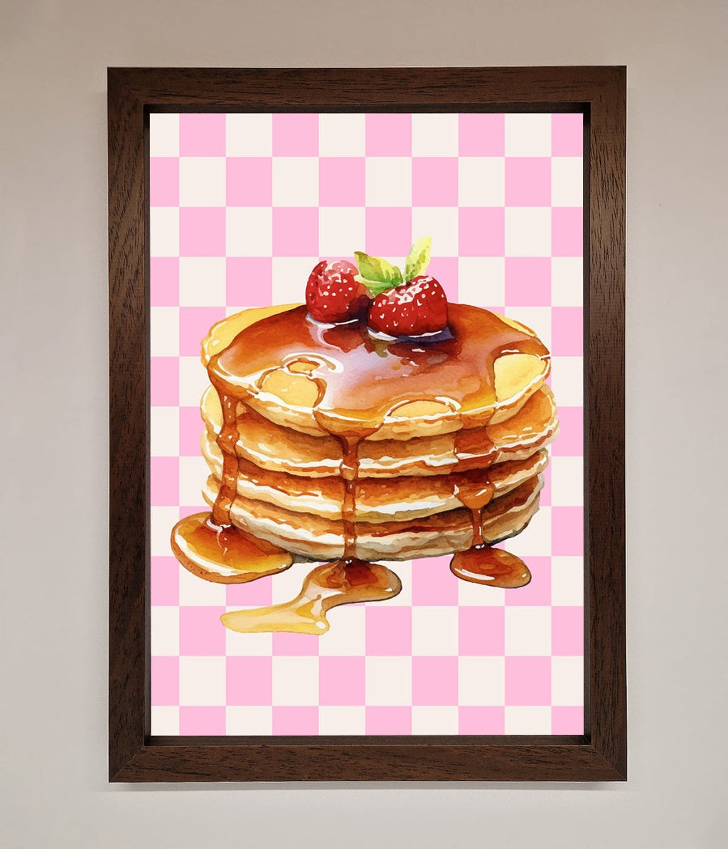 Syrup Pankcakes Framed Print