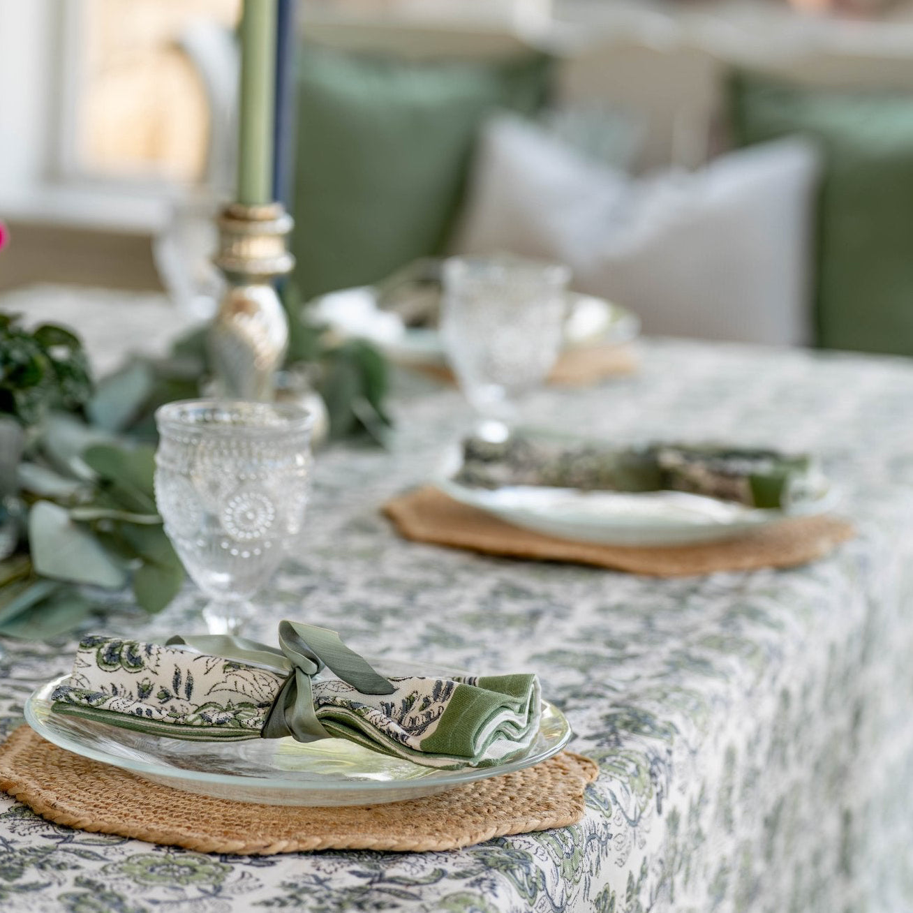 Tablecloth - Coromandel Sage Sloe