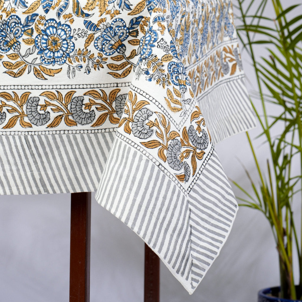Tablecloth – Coromandel Nut Blue 170 x 270cm