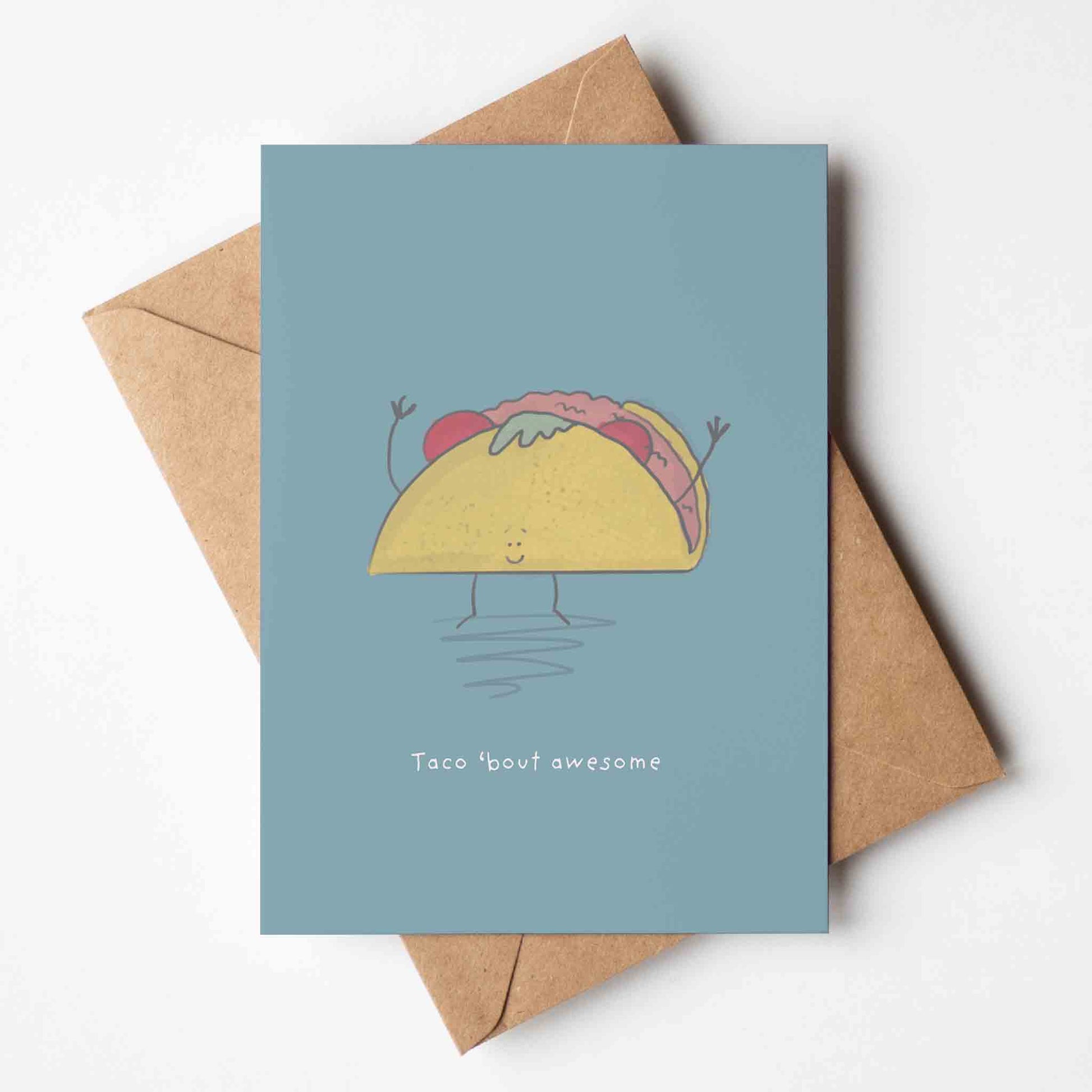 Taco 'Bout Awesome - Fun Congratulations Card