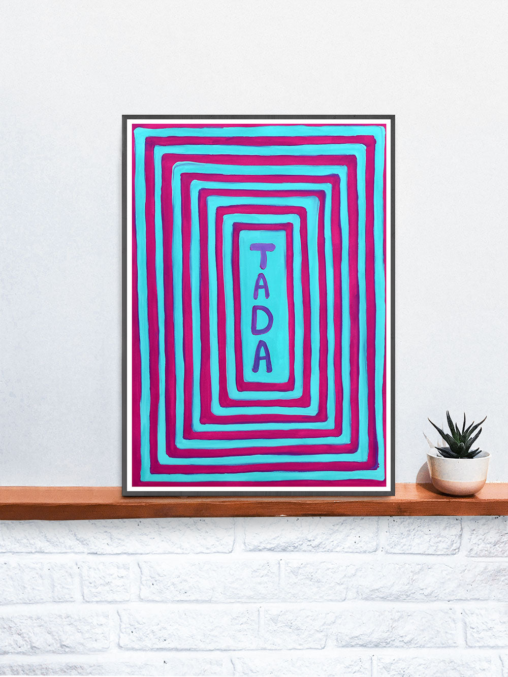 Tada! Unusual Artwork Quirky Print