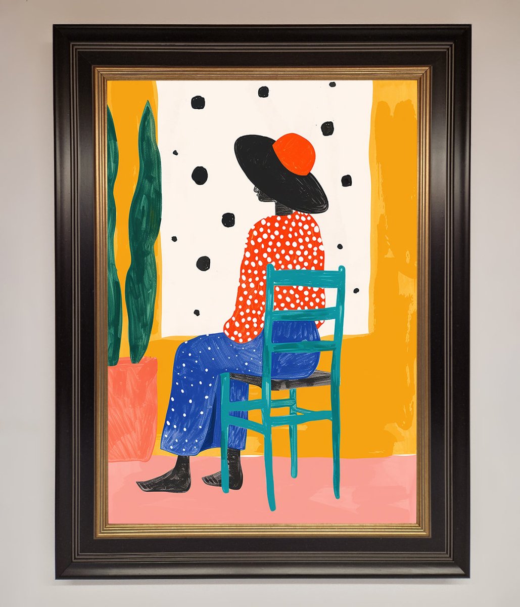 Take A Seat Framed Poster