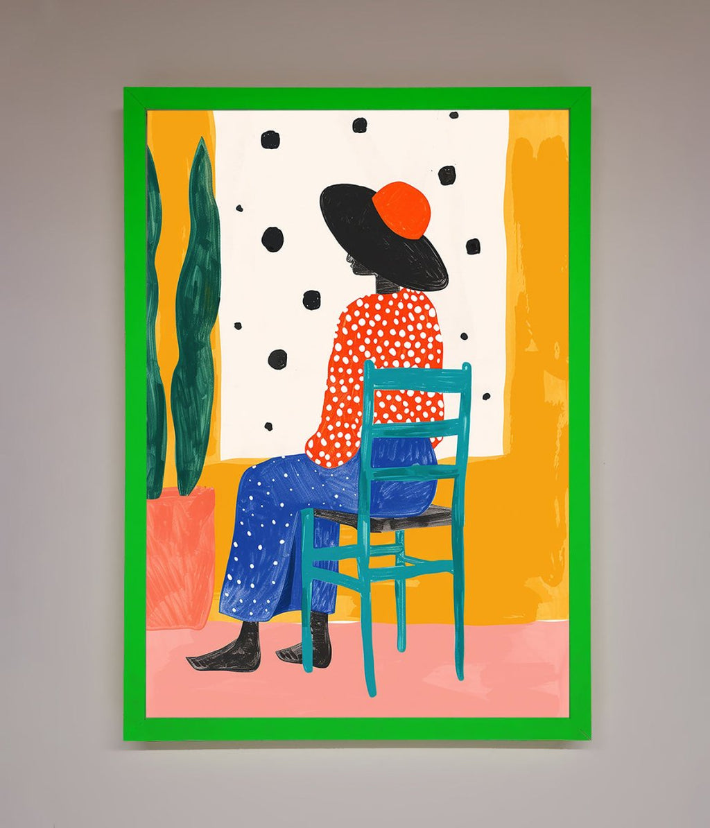 Take A Seat Framed Poster