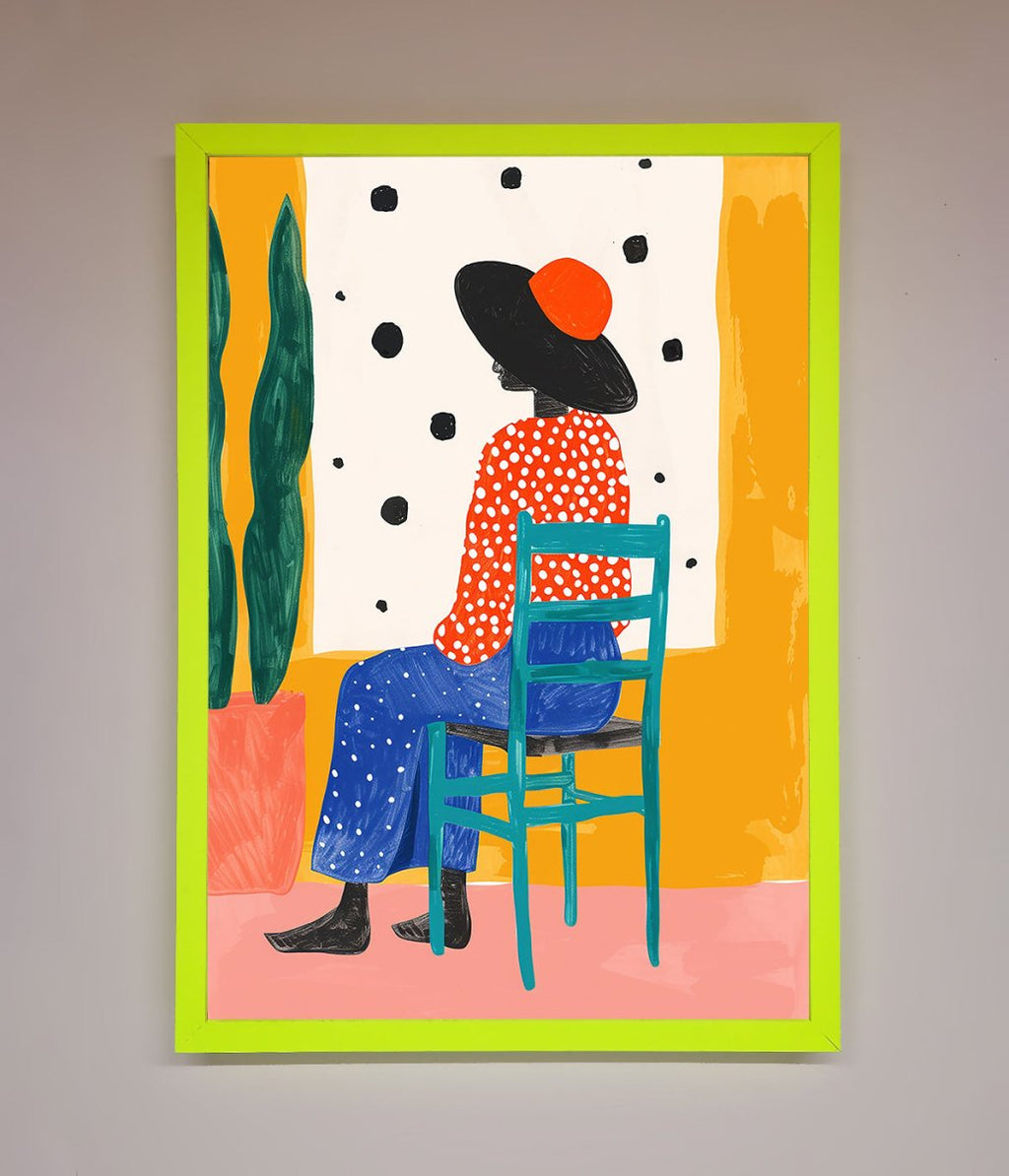 Take A Seat Framed Poster