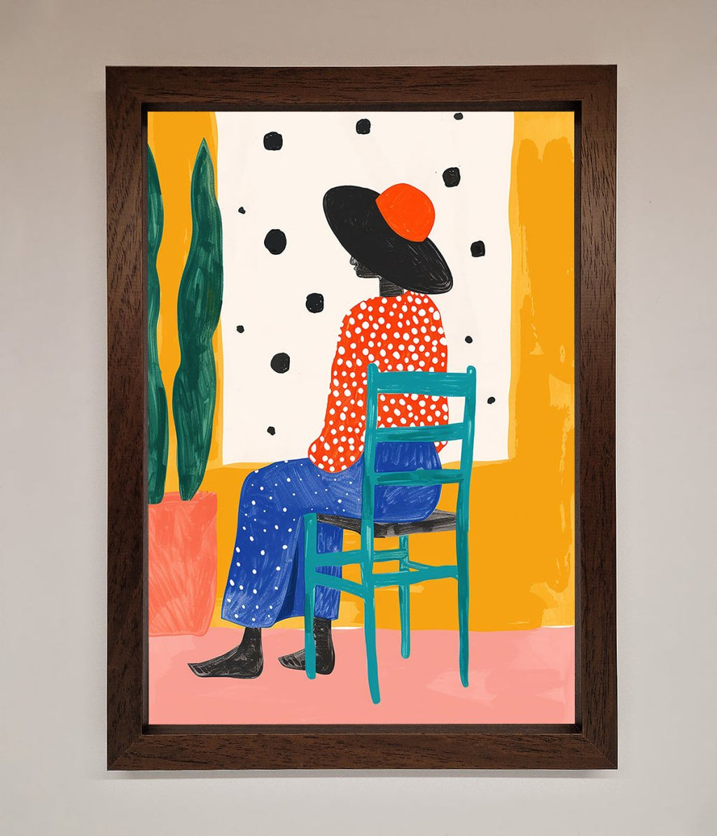 Take A Seat Framed Poster