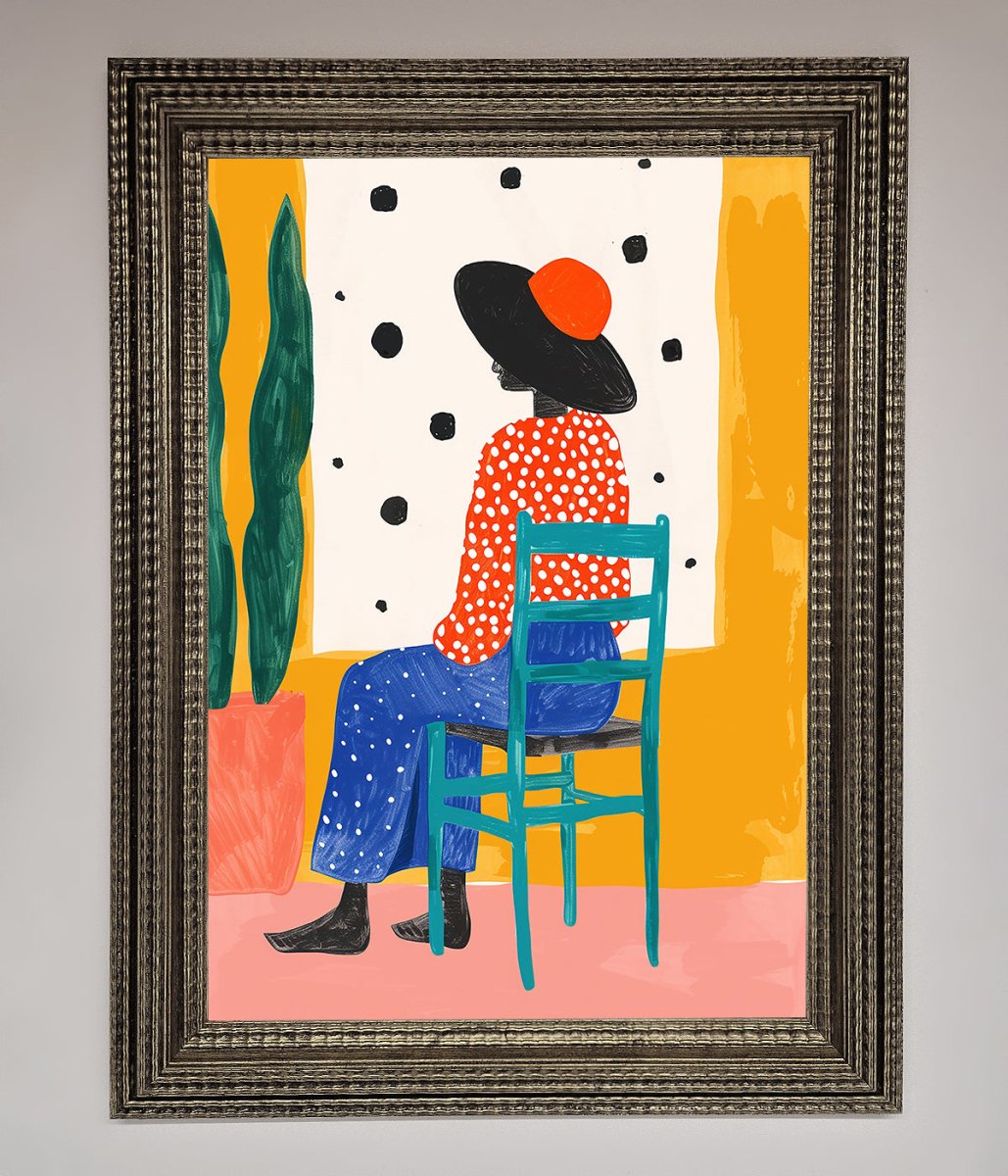 Take A Seat Framed Poster