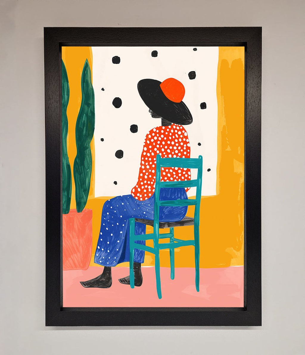 Take A Seat Framed Poster