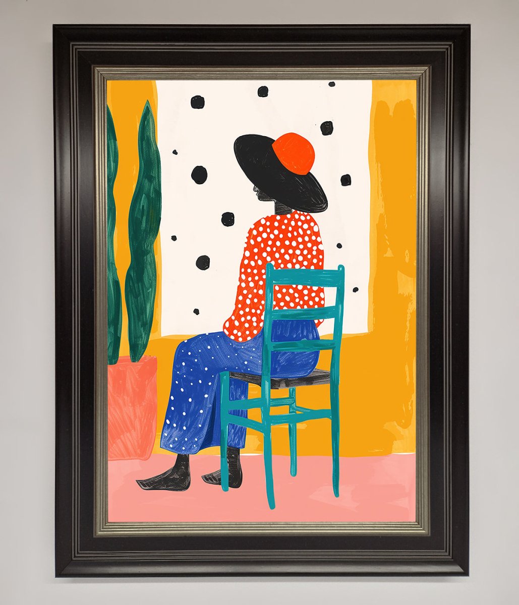 Take A Seat Framed Poster