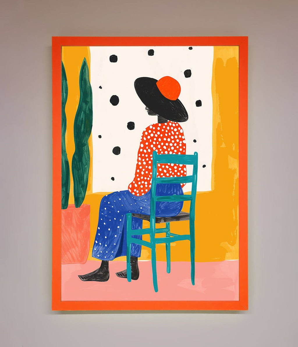 Take A Seat Framed Poster