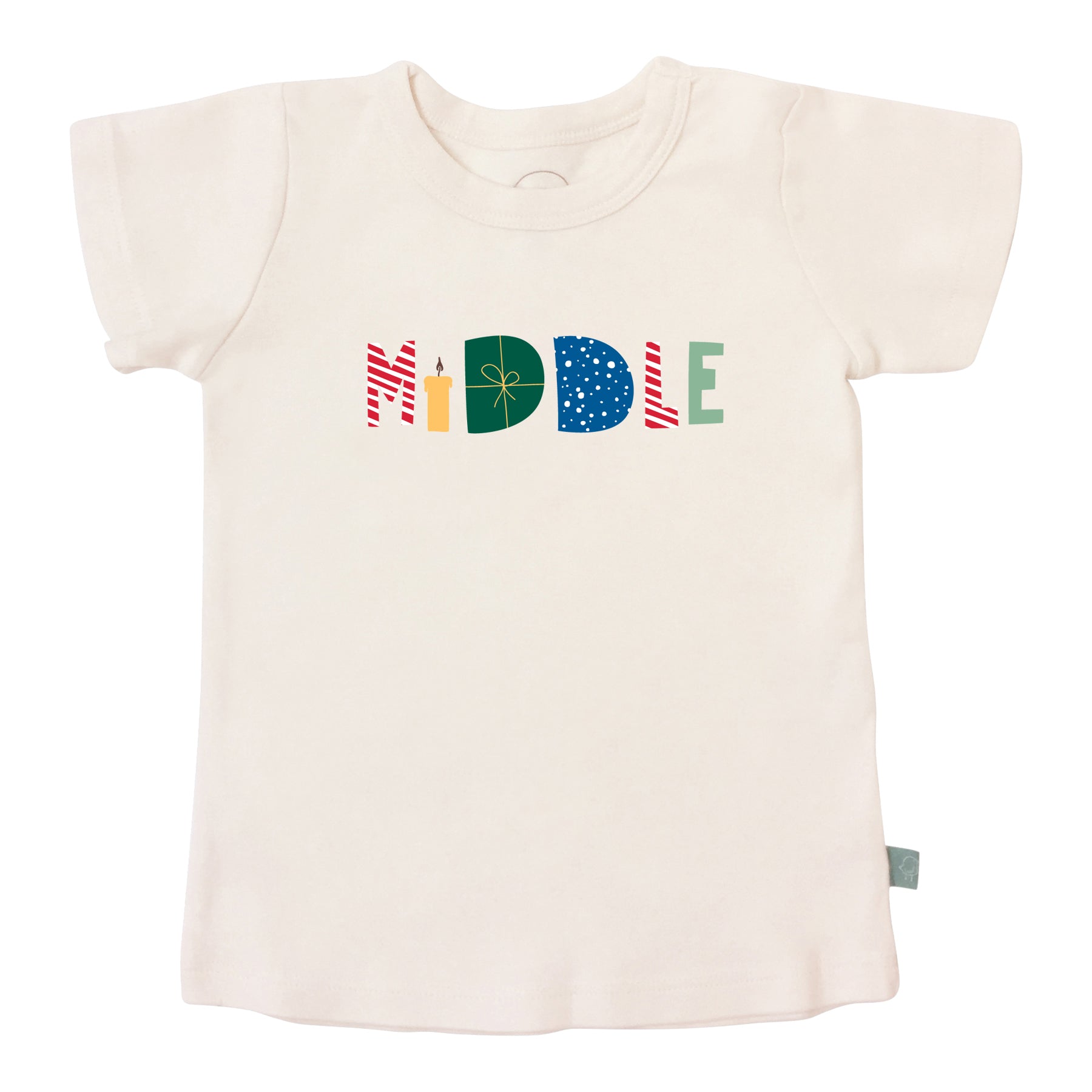 Graphic Tee Middle Winter Family Matching Set