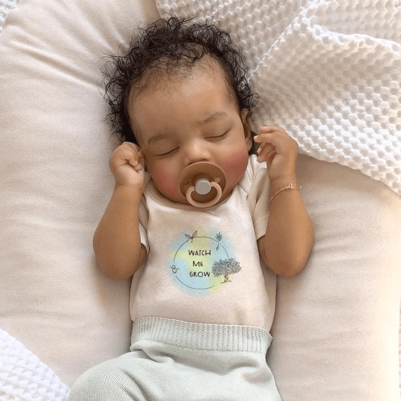 Graphic Bodysuit Watch Me Grow