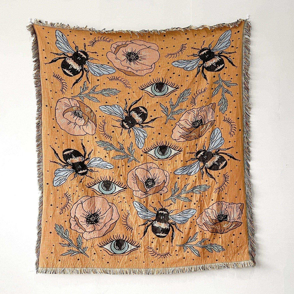 The Bumble Bee Tapestry / Throw