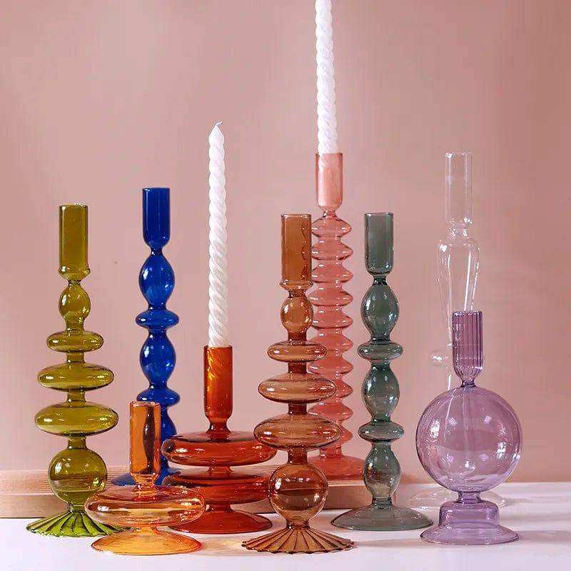 The Glass Candle Holder