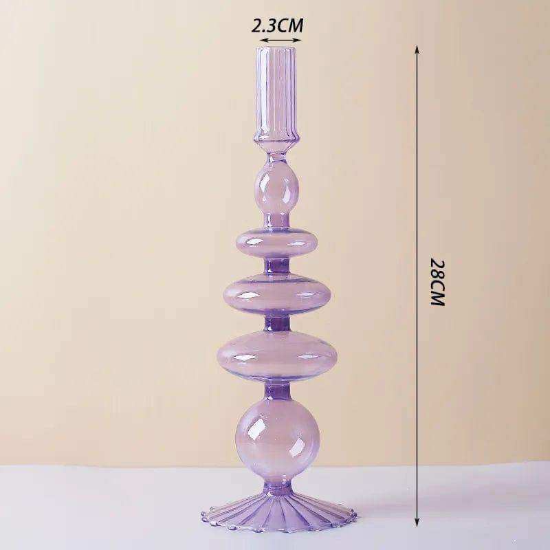 The Glass Candle Holder
