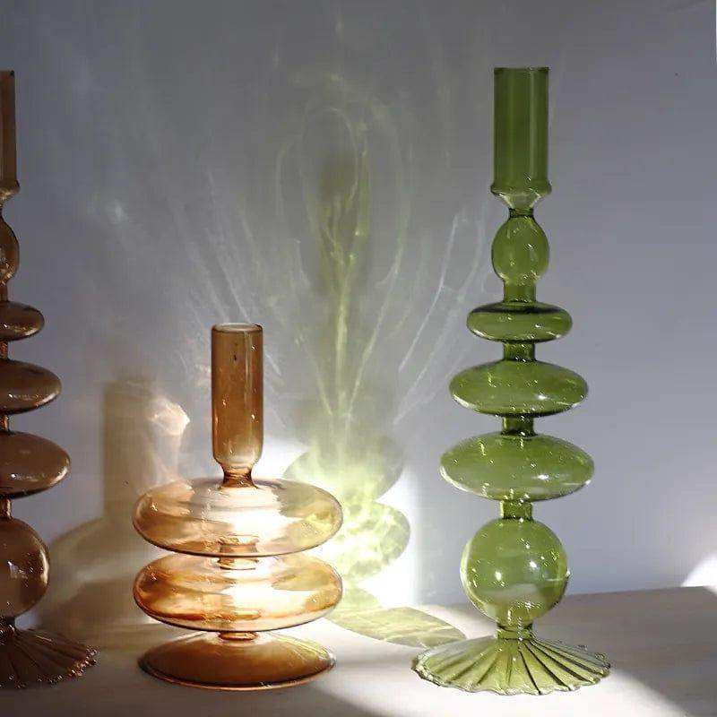 The Glass Candle Holder