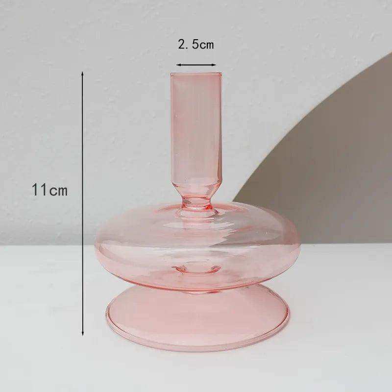 The Glass Candle Holder