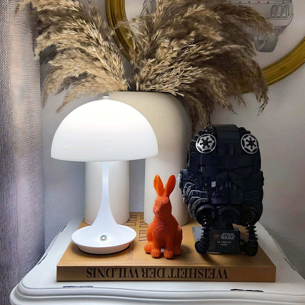 Luna Mushroom Desk Lamp with Adjustable Color Temperature