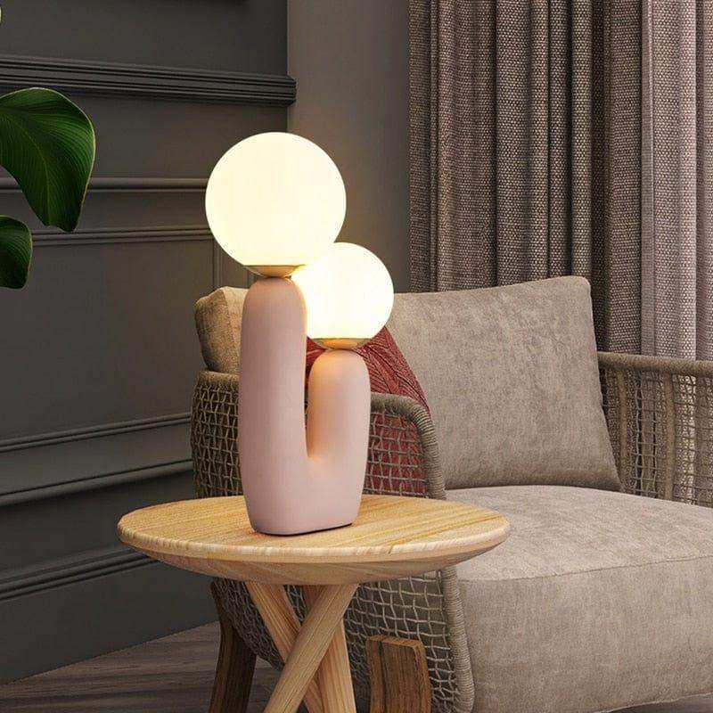 The Pink Cacti Lamp