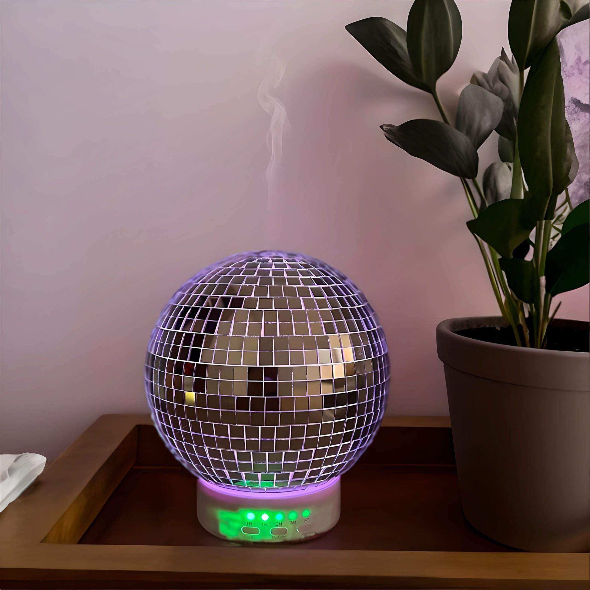 The Rotating Disco Ball Diffuser