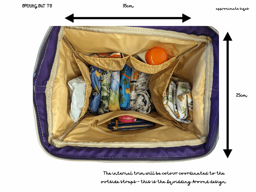 🧙‍♂️ The Sorting Bag – Magical Baby Changing Backpack | Spacious, Stylish & Practical Nappy Bag