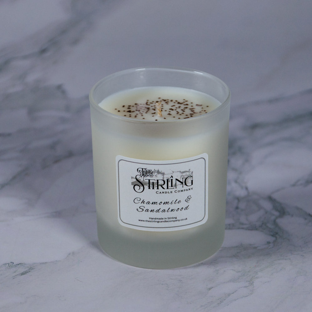 Chamomile & Sandalwood - Medium Candle